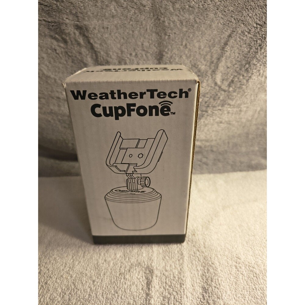 WeatherTech CupFone Universal Adjustable Cup Holder Car Mount for Cell Phones